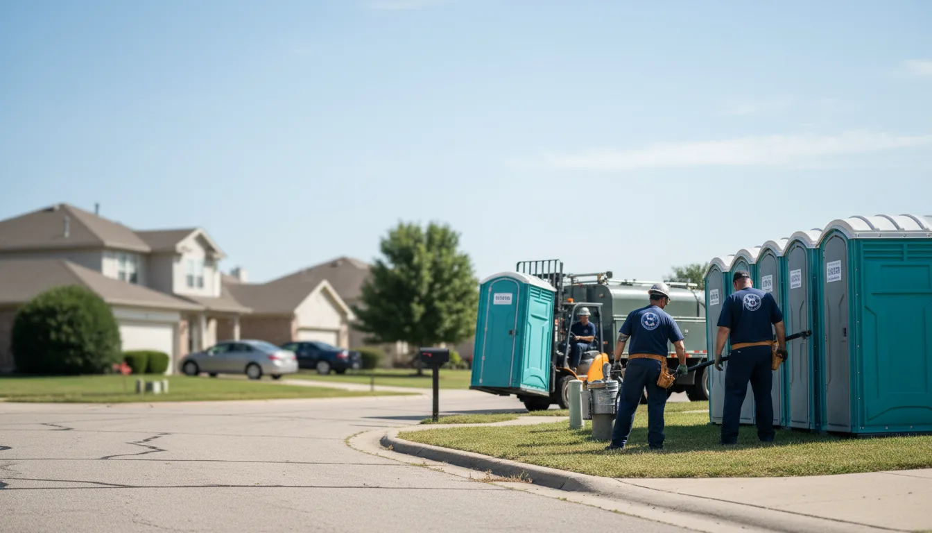 Porta Potty Rental in Alleman, IA near me